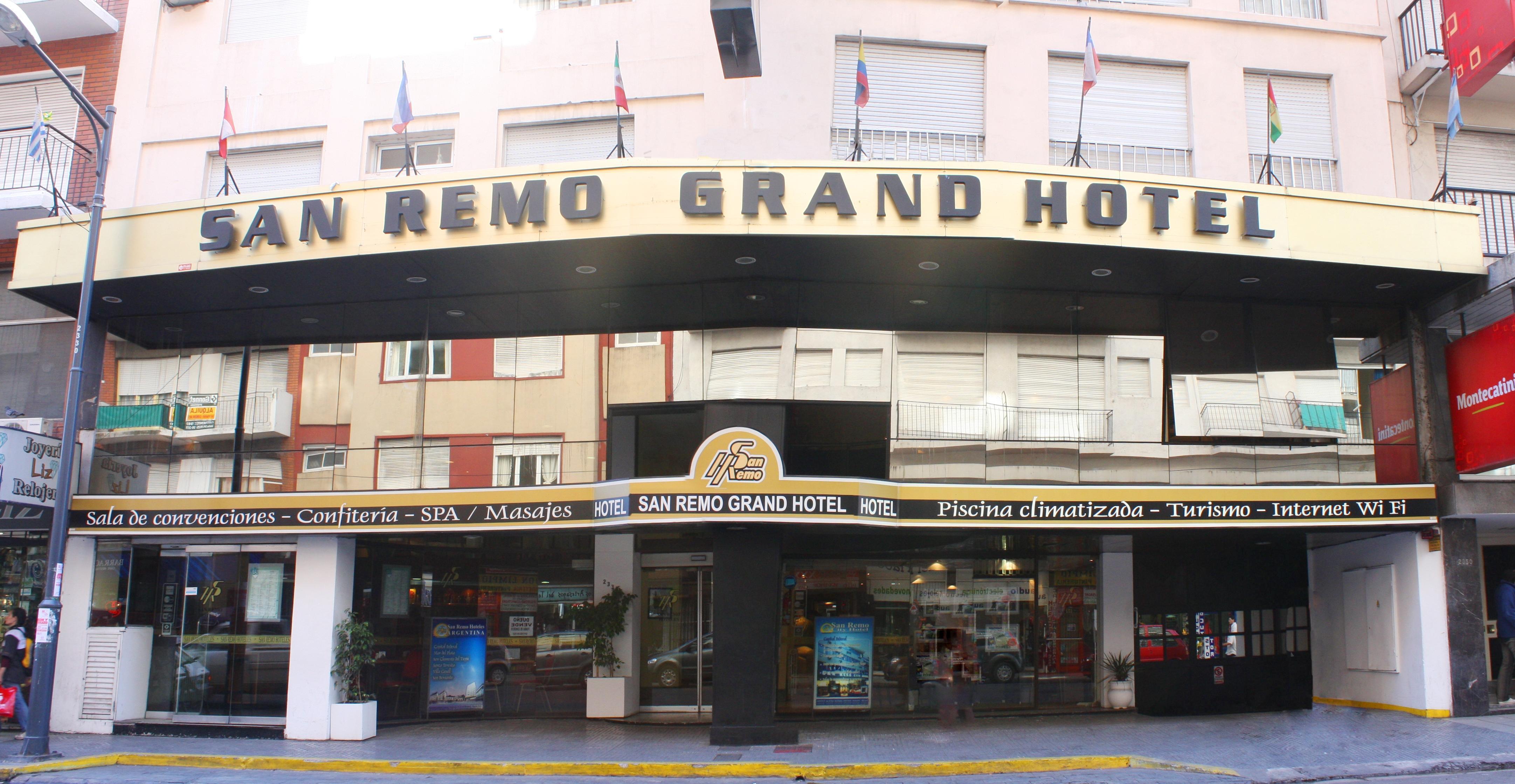 San Remo Grand Hotel Mar del Plata Buitenkant foto